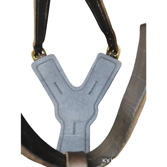 ForDogTrainers FDT H10 XL Leather Agitation Harness Brass Quick-Release Ret $170 - Picture 5 of 12